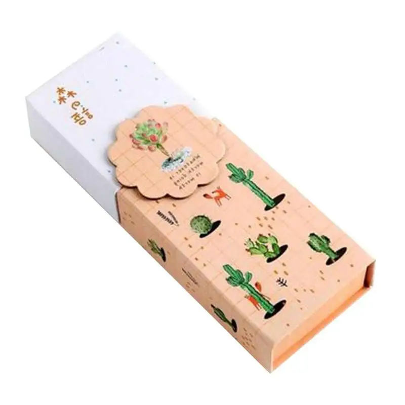 Складной Pencilcase студентов пенал пластик коробка для хранения детей подарок Kawaii