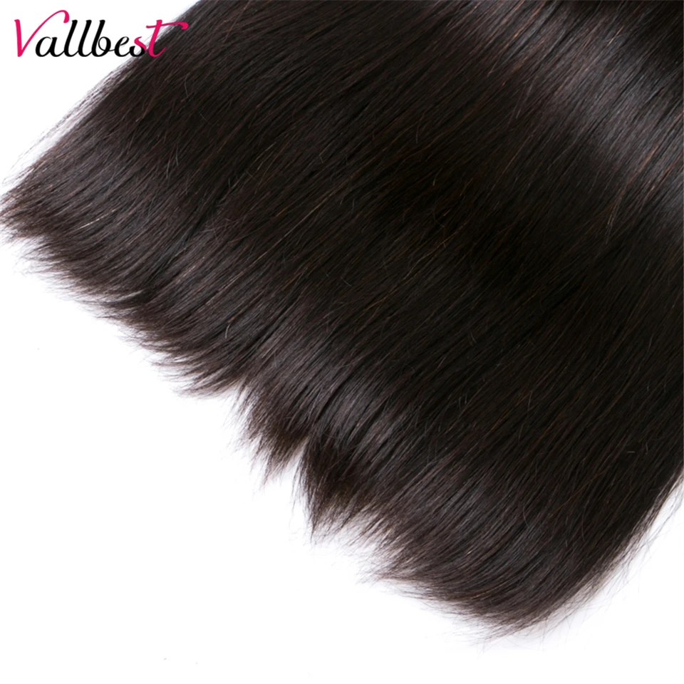 Vallbest Human Hair 360 Lace Frontal With Bundles Brazilian Straight Hair Bundles With 360 Frontal Closure Remy Hair Extensions Vallbest Human Hair 360 Lace Frontal With Bundles Brazilian Straight Hair Bundles With 360 Frontal Closure Remy Hair Extensions