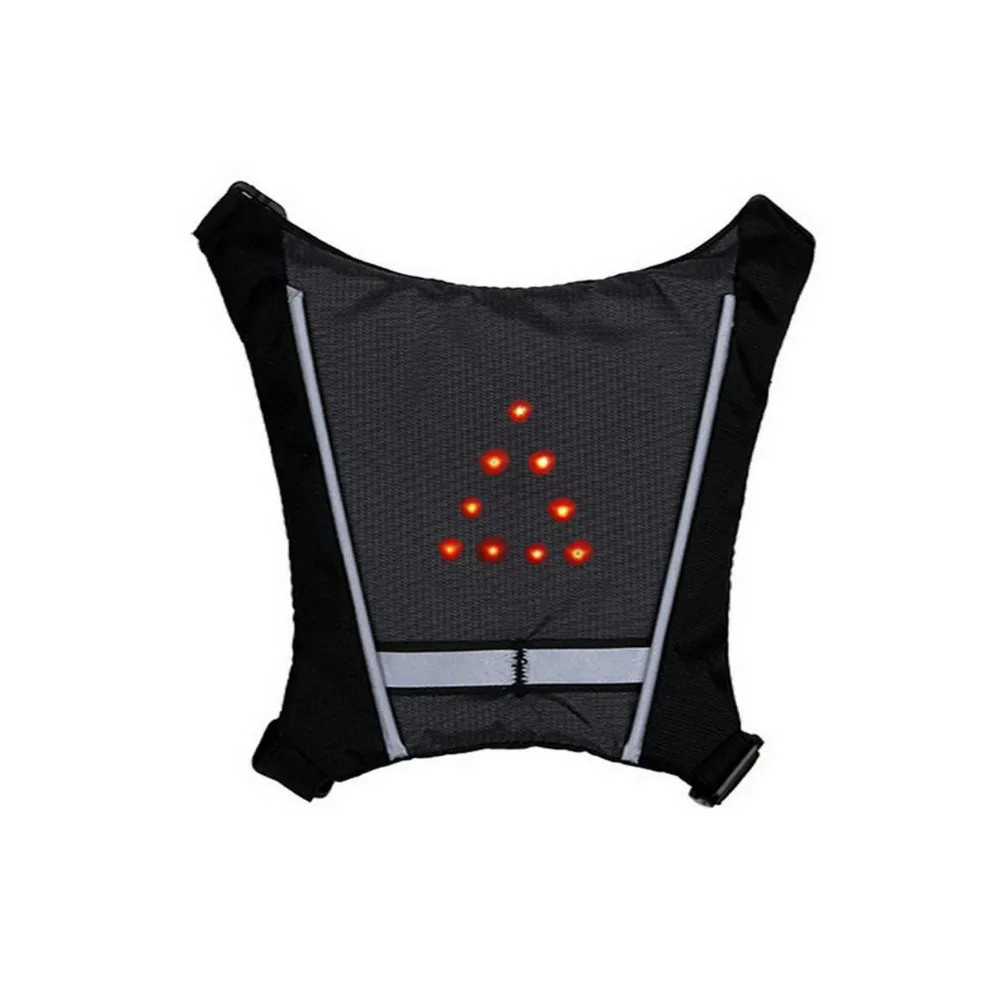 Gilet de cyclisme sans fil avec remo, veste en émail pour vélo de route et  VTT, veste de sécurité pour clignotant LED, gilet en iode pour vélo,  nouveau - AliExpress