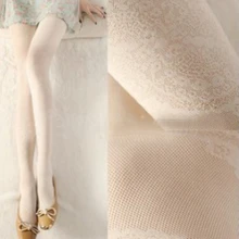 Милые колготки принцессы в стиле Лолиты в винтажном стиле; 30d dream; белые кружевные качественные тонкие колготки; сезон весна-осень; колготки; LKW4-5; LKW00