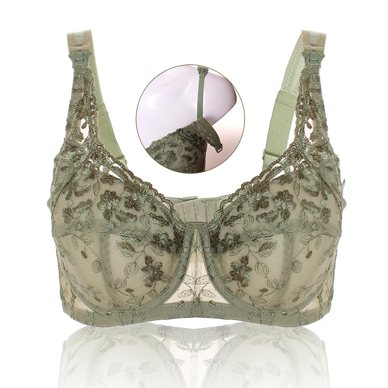

Maternity & Nursing Bras Pregnant women underwear large size bra breasts full of cups breastfeeding large cup feeding breasts