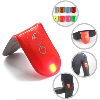 

Mountain Bike Light Cycling Light LED Safety Light Reflective Magnet Clip On Strobe Running Walking Bike Cycling Lamp
