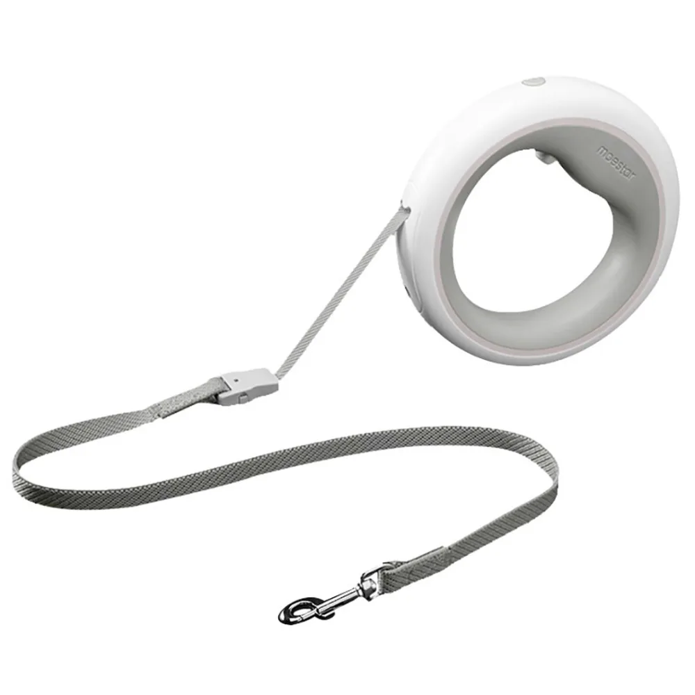  Xiaomi MOESTAR Retractable Dog Leash Ring Led lighting Flexible Pet collar Dog Puppy Traction Rope 