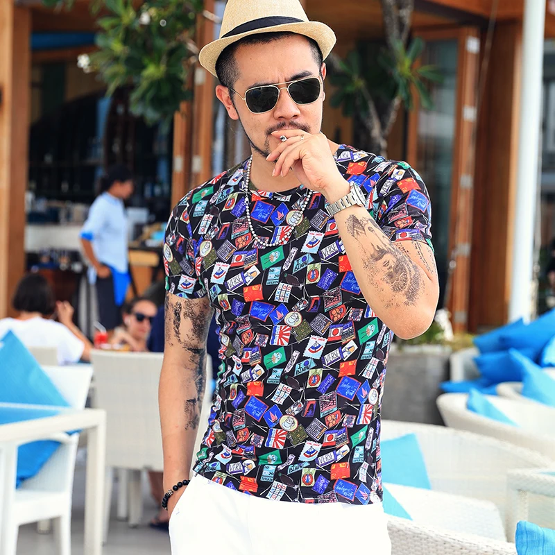 

2019 New men T-shirt casual short sleeve o-neck fashion Funny printed 3D t shirt men/woman tees High quality brand tshirt hombre