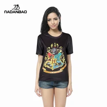 New Fashion Print Harry potter Shirts Popular Summer Funny Clothes Unisex Woman Tops T-shirt DSS1007