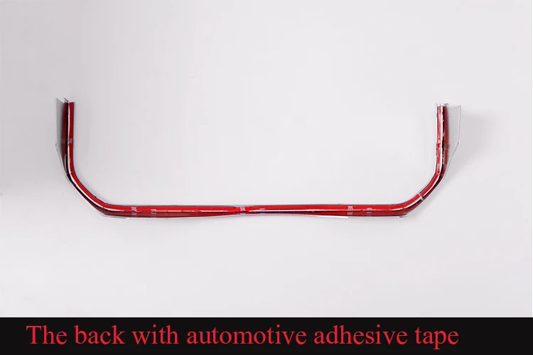1 шт. для Land Rover Range Rover Sport 2014-2017 аксессуары для стайлинга автомобилей ABS Хромированная панель приборов u-образная рамка