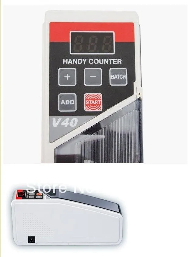 US $33.29 V40 Mini Portable Handy Bill Cash Money Registers Currency Counter