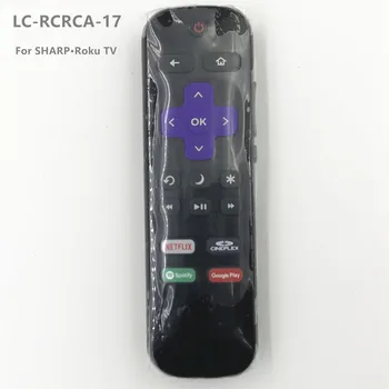 

REMOTE CONTROL LC-RCRCA-17 LCRCRCA17 For SHARP ROKU Smart LED TV LC-43LB481C LC-32LB481C LC-55LB481C