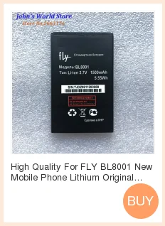 Высокое качество BL4007 батарея для Fly DS123 Li-Ion 2000mAh Мобильный телефон Bateria Batterie Baterij