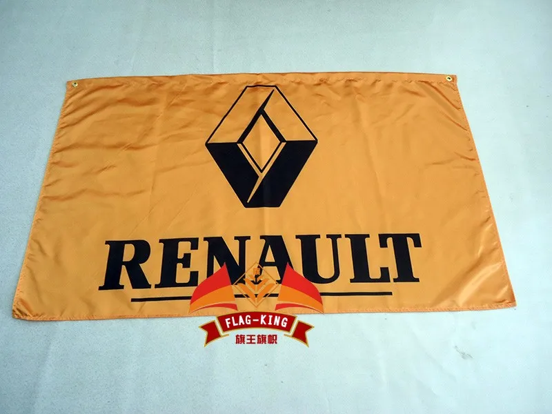 Флаг renault 3x5 футов баннер из полиэстера для racing 90*150 см | Дом и сад