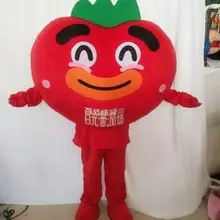 Овощи костюм аниме для косплея костюмы Красный помидор мультяшный герой талисман костюм фрукты мультфильм одежда косплей реклама