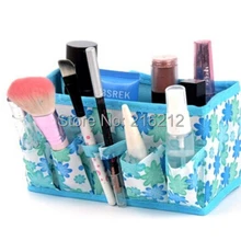 Органайзер для косметики коробка мешок яркий Органайзер складной стационарный контейнер