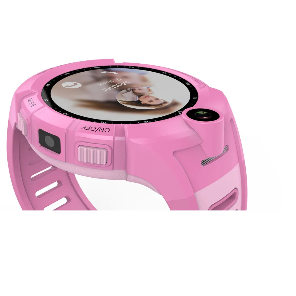 

round display shape touch screen with camera kids watch phone Q610
