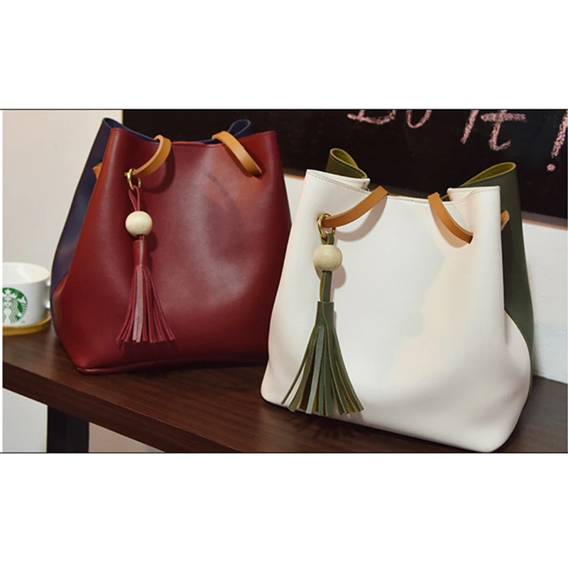 1 set DIY Acrylic Template Sewing stencils Pattern Women's Bucket Shoulder Messenger Bag Leather Craft Sewing Pattern