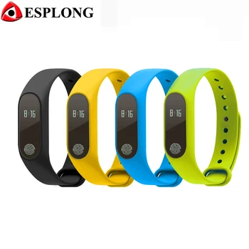 

Heart rate monitor M2 smart bracelet pedometer touch screen waterproof notification OLED for android IOS