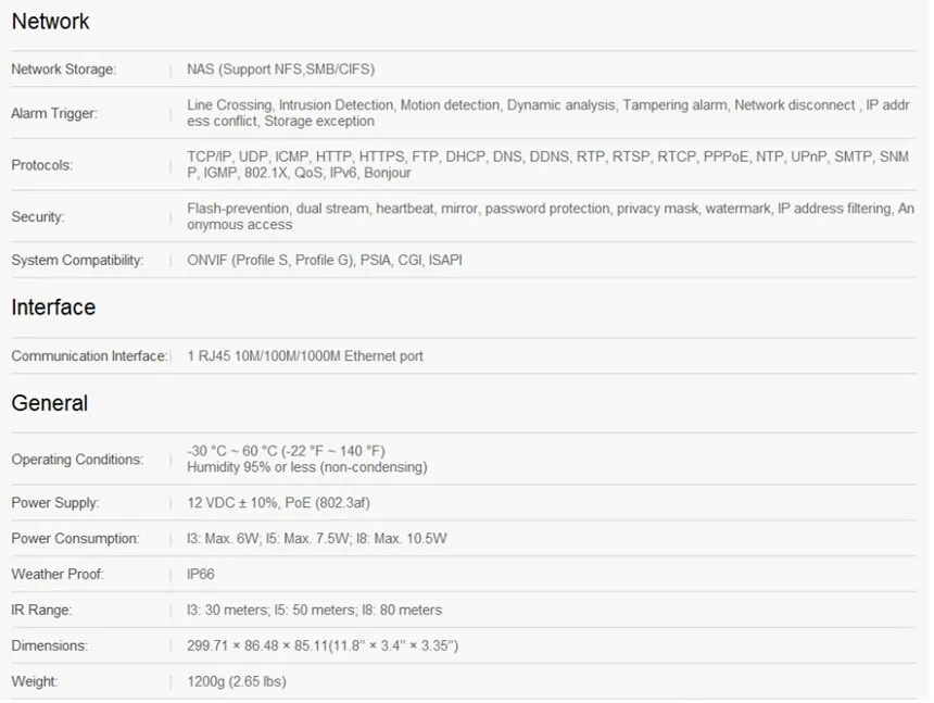 DS-2CD2T42WD-I8 английская версия 4MP EXIR сеть Пуля IP камера безопасности POE, 80m IR, 120dB широкий динамический диапазон