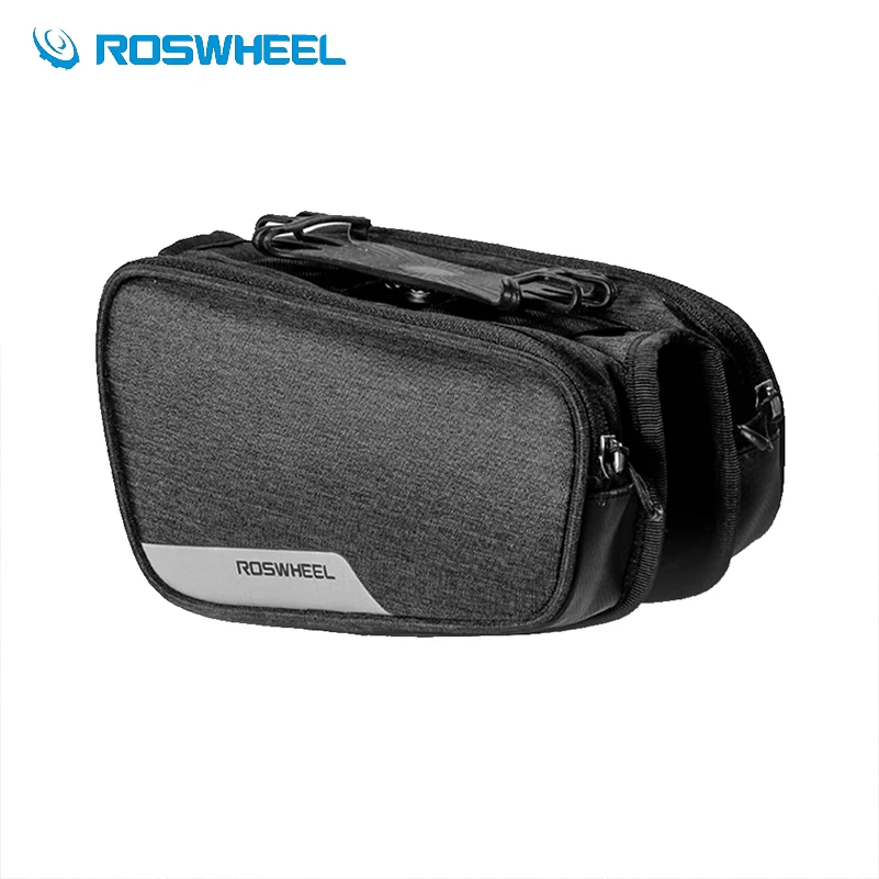 ROSWHEEL 1.5L сумка для велосипеда с держателем телефона Водонепроницаемый верхней