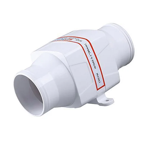 4 "лодка встроенный морской Трюмный воздуходувка 12 в 270 CFM Тихая лодка