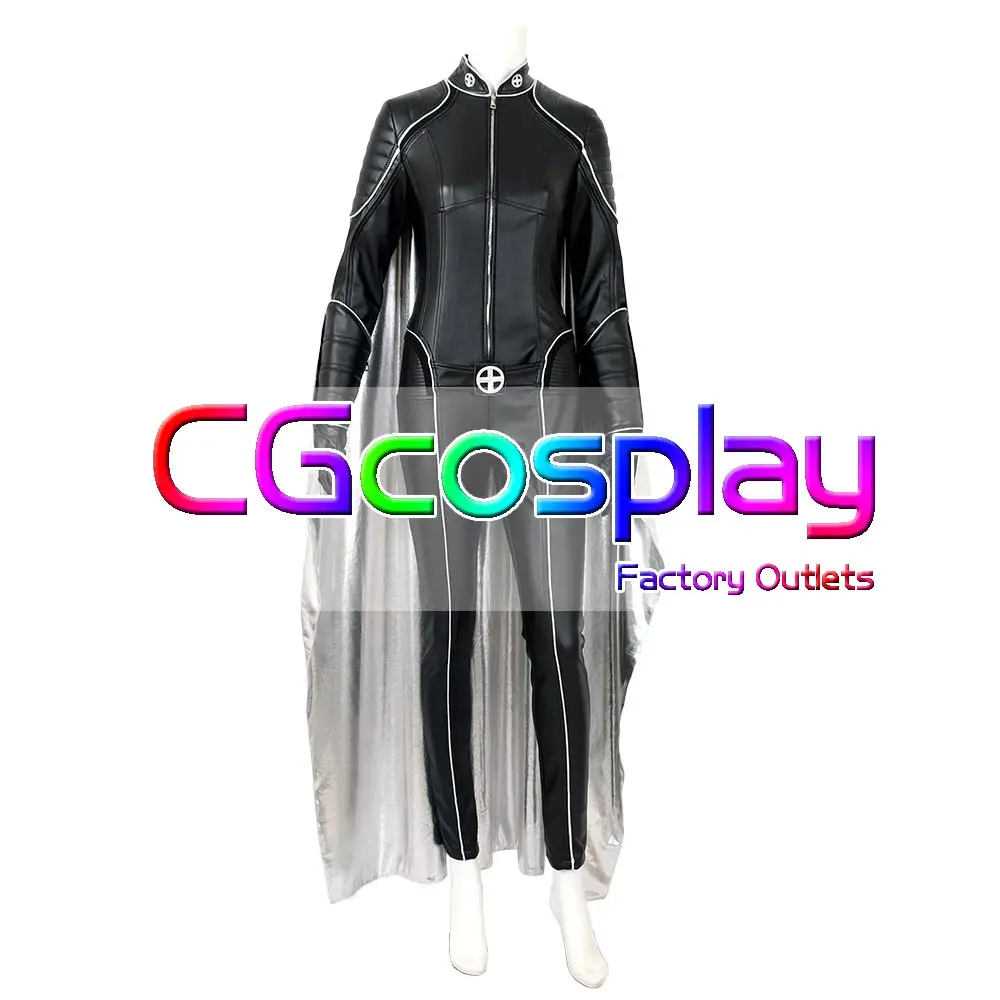 CGCOS Express Shipping X-Men: The Last Stand Ororo Munroe Storm Jumpsuit Game Cos Cosplay Costume Uniform Helloween Custom-made