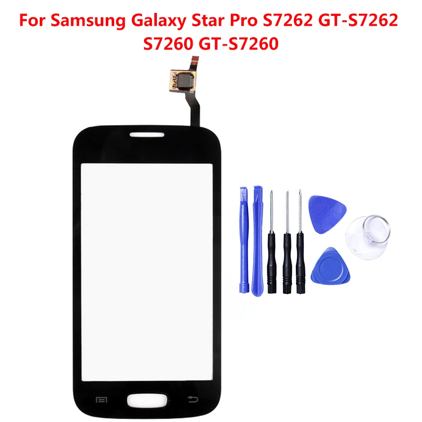 Для Samsung Star Pro S7262 7262 GT S7260 7260 дигитайзер сенсорный экран стеклянный замена