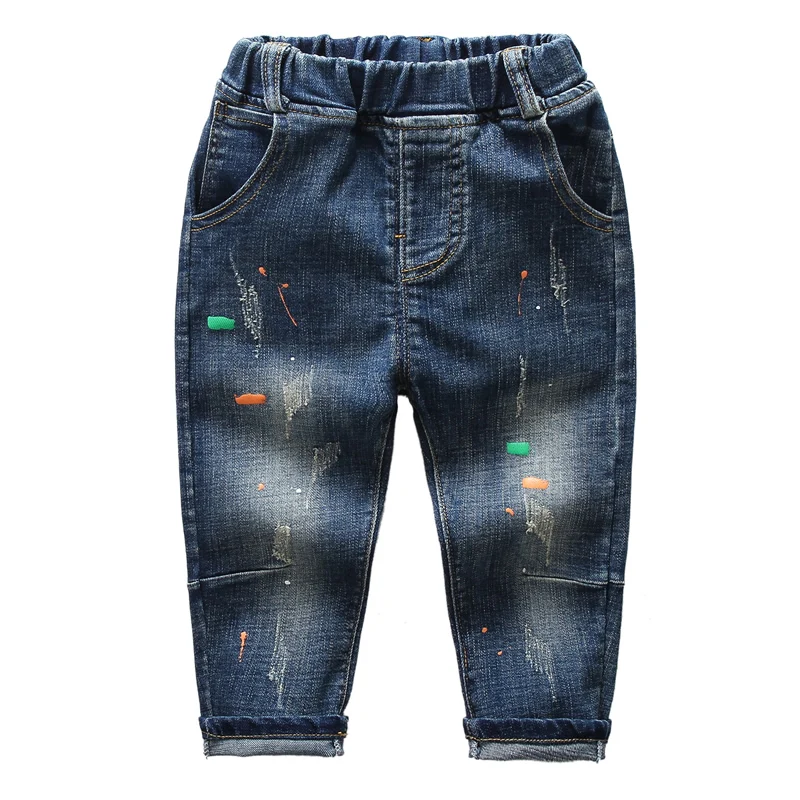 Little Boys Pants Children Trousers 2018 New Spring Cotton Mid Elastic ...