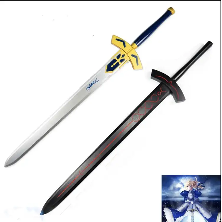 Судьба ночь меч Артура подвеска черный белый Excalibur сталь косплей реквизит