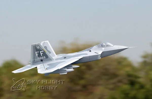 Полет в небе хобби Твин F22 двойной 70 мм EDF EPS F-22 Raptor RC EDF реактивный самолет