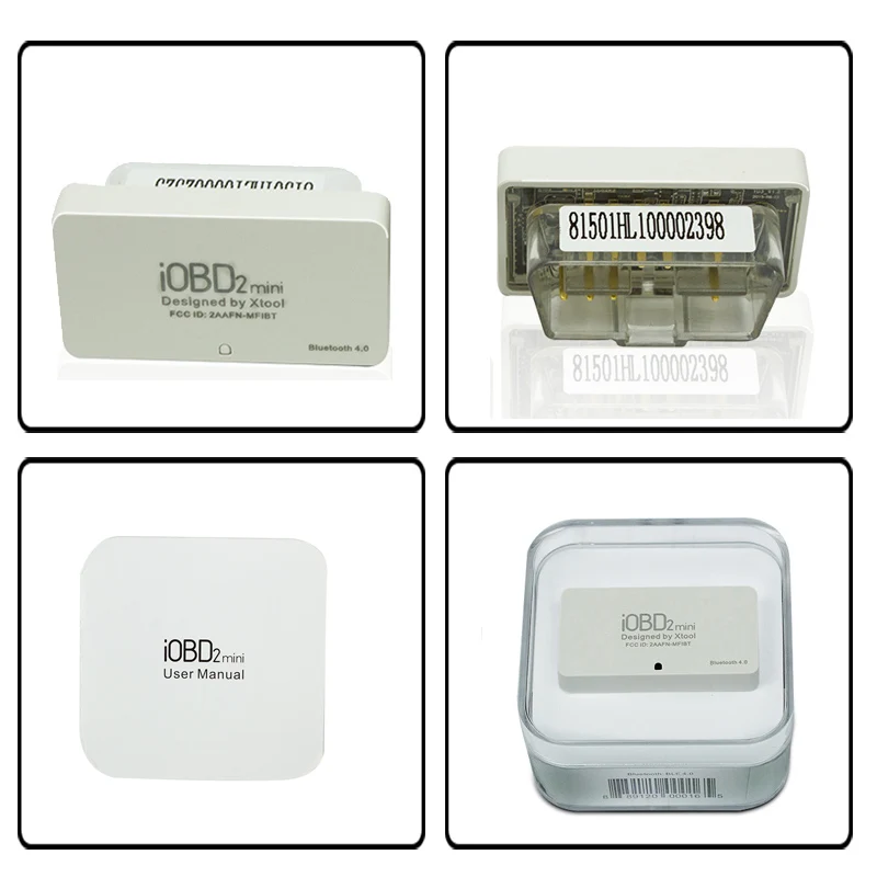 Автомобильный сканер XTool MINI IOBD2 Bluetooth 4 0 OBD2 лучше чем ELM327|scanner automotriz|cars diagnostic scaniobd2