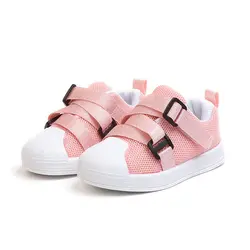 2019 Осенняя модная детская обувь девочек мальчиков повседневная обувь нескользящие удобные детские спортивные кроссовки для малышей