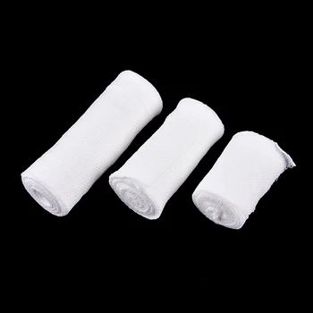 

5/7.5/10CM Self Adhesive Ankle Finger Muscles Care Elastic Medical Bandage Gauze Tape Sports Wrist Support