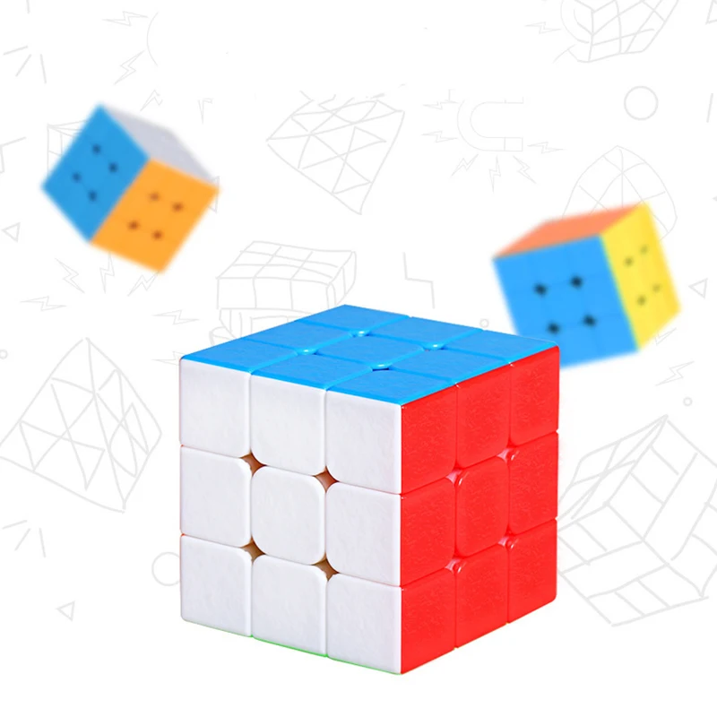 5 см 3x3x3 г н. М Магнитный Magic Cube гладкая Non Стикеры мастер версия Скорость