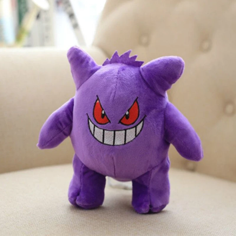 20 см Пикачу плюшевая игрушка Gengar маленькие мягкие игрушки кукла с подушкой для сна подарки на день рождения ребенка аниме Jigglypuff Poliwhirl Charmander