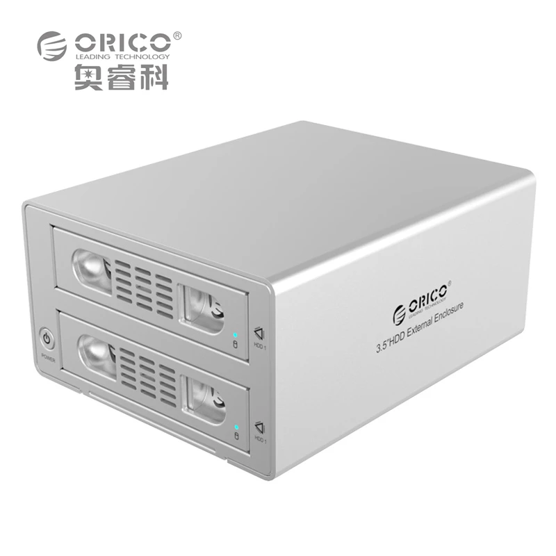 Prix pour ORICO 3529RUS3 Outil Livraison En Aluminium 2 Baie 3.5 "SATA3 USB3.0 et eSATA HDD Station D'accueil Externe RAID 4bay (pas de Disque Dur) Prix pour ORICO 3529RUS3 Outil Livraison En Aluminium 2 Baie 3.5 "SATA3 USB3.0 et eSATA HDD Station D'accueil Externe RAID 4bay (pas de Disque Dur)