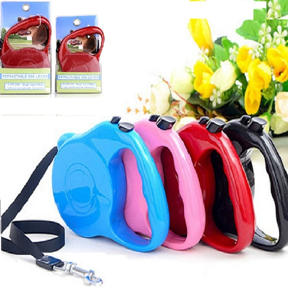 

Retractable dog harness Extendable Dog Pet Leash for dogs Lead Training Leash 3m 5m Long Training Rope