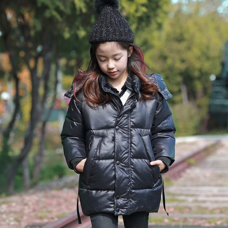 

2018 New Baby Girls Down Coats Kids Winter Coat Thickened Warm Children Winter Jacket Toddler Outerwear Snowsuit Clothes,#3651