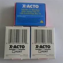 100 шт./лот Airlfa#11 нож для Хобби PCB лезвие для резки X-ACTO лезвие точный нож Быстрая