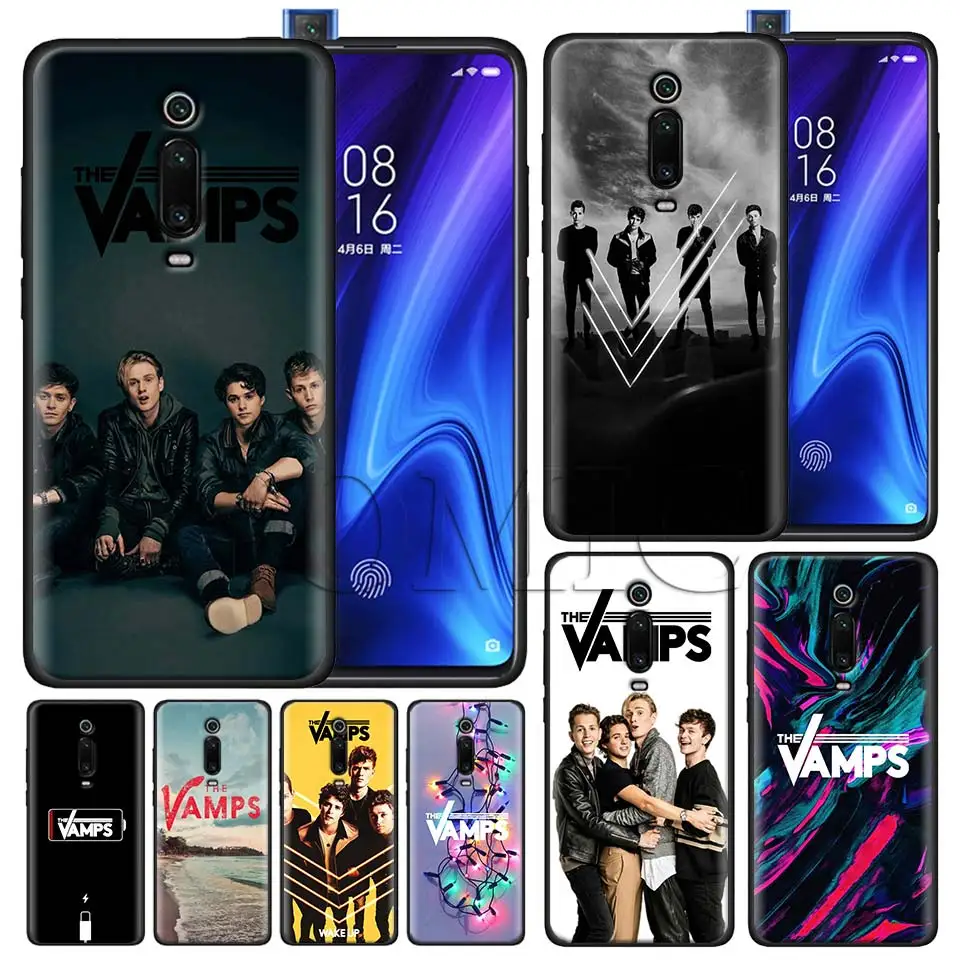 

The Vamps Black Case for Xiaomi Redmi Note 7 7s K20 5 6 Pro Redmi 6 6 5 5Plus 4X S2 Y3 Silicone Soft Case