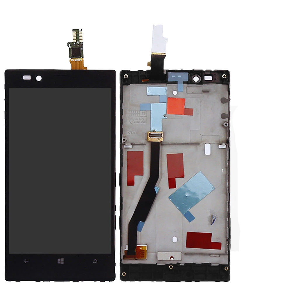 Новый AA + полная ЖК дисплей чехол с подставкой и отделениями для карт NOKIA Lumia 720