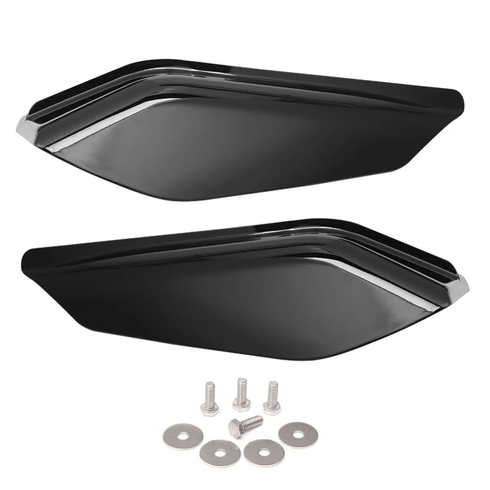 

Motorcycle Cafe Racer Mid-Frame Air Deflector Heat Shield Fit for Harley Touring Electra Road Street Glide Classic CVO 17-18 Up