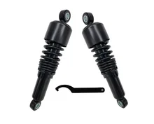 11 “Brand New 1 Par Amortecedor Traseiro Da Motocicleta para Harley Davidson Wide Glide FXDWG preto