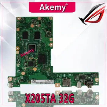 

Akemy X205TA Laptop motherboard For Asus X205TA X205TAW X205T X205 Test original mainboard X205TA X205TAW 32G