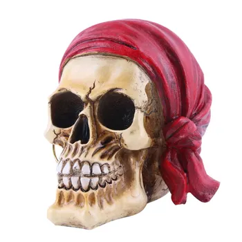 

Halloween Resin Skull Home Decoration Gift Personality Decoration Home Accessories Resin Skull Bar Decoration