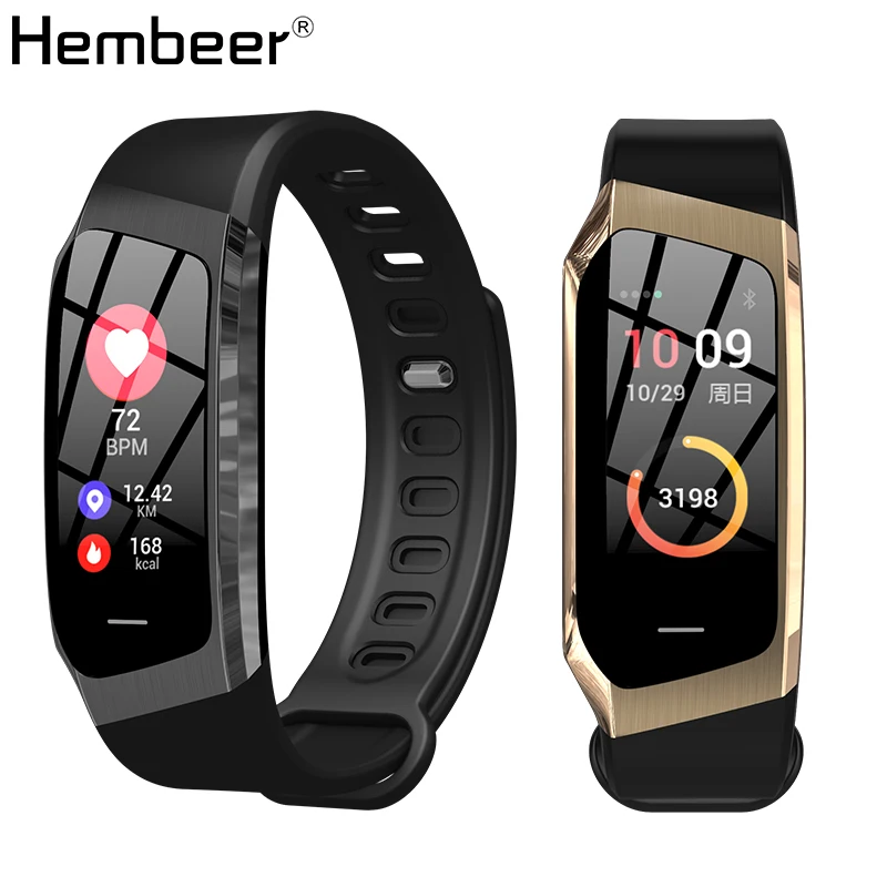  Hembeer XR18 Smart Bracelet Accurate Heart Rate Monitor Blood Pressure Monitor Alloy Frame Smart Ba - 32950602488