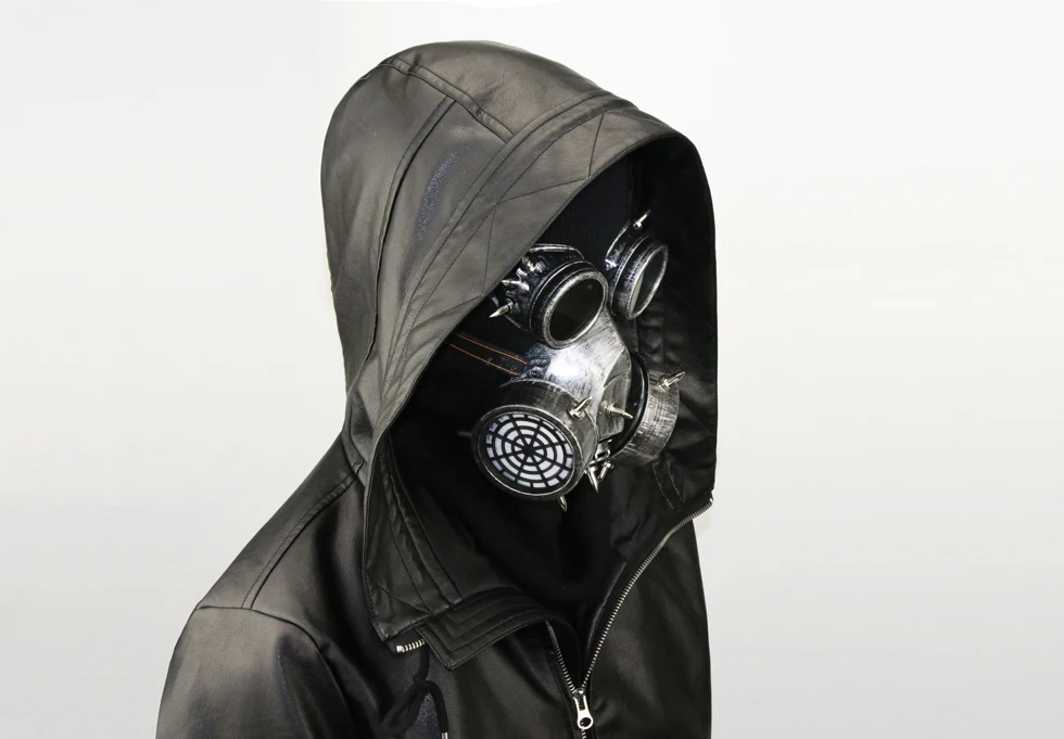 Gear Duke стимпанк очки противогаз очки косплей Бар реквизит Готический анти-туман дымка для мужчин и женщин маска