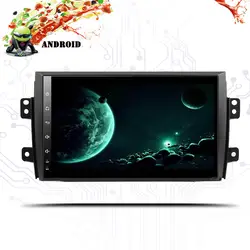 2 Din 1024*600 Android 9,1 автомобильный dvd для Suzuki SX4 2006 2007 2008 2009 2010 2011 2012 2013 автомобиль радио gps навигации головное устройство