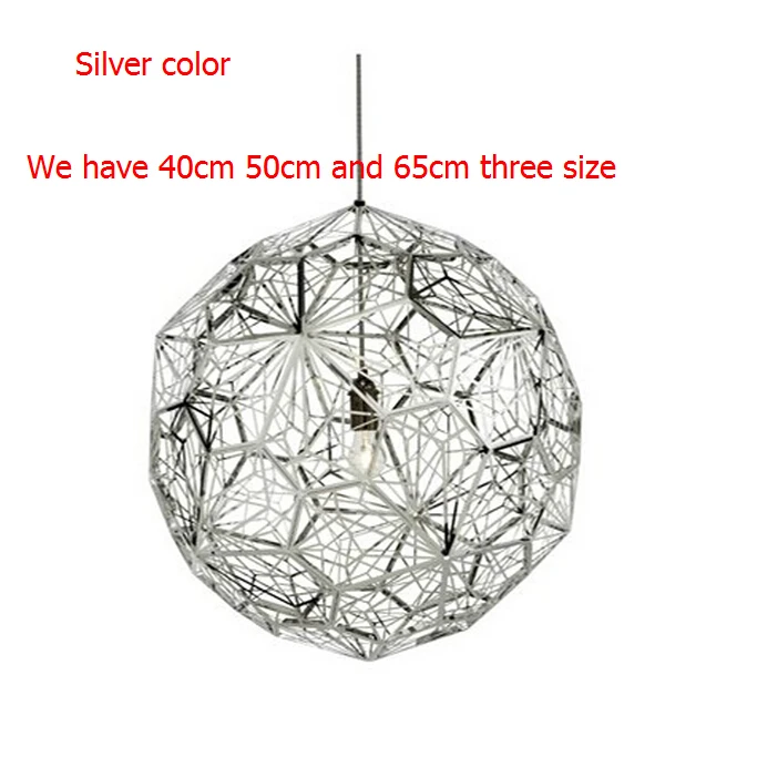

Etch Web Light Vintage Modern Nordico Pendant Lamp D38cm/46cm/56cm/65cm Etch Web Light Edison Pendant Light