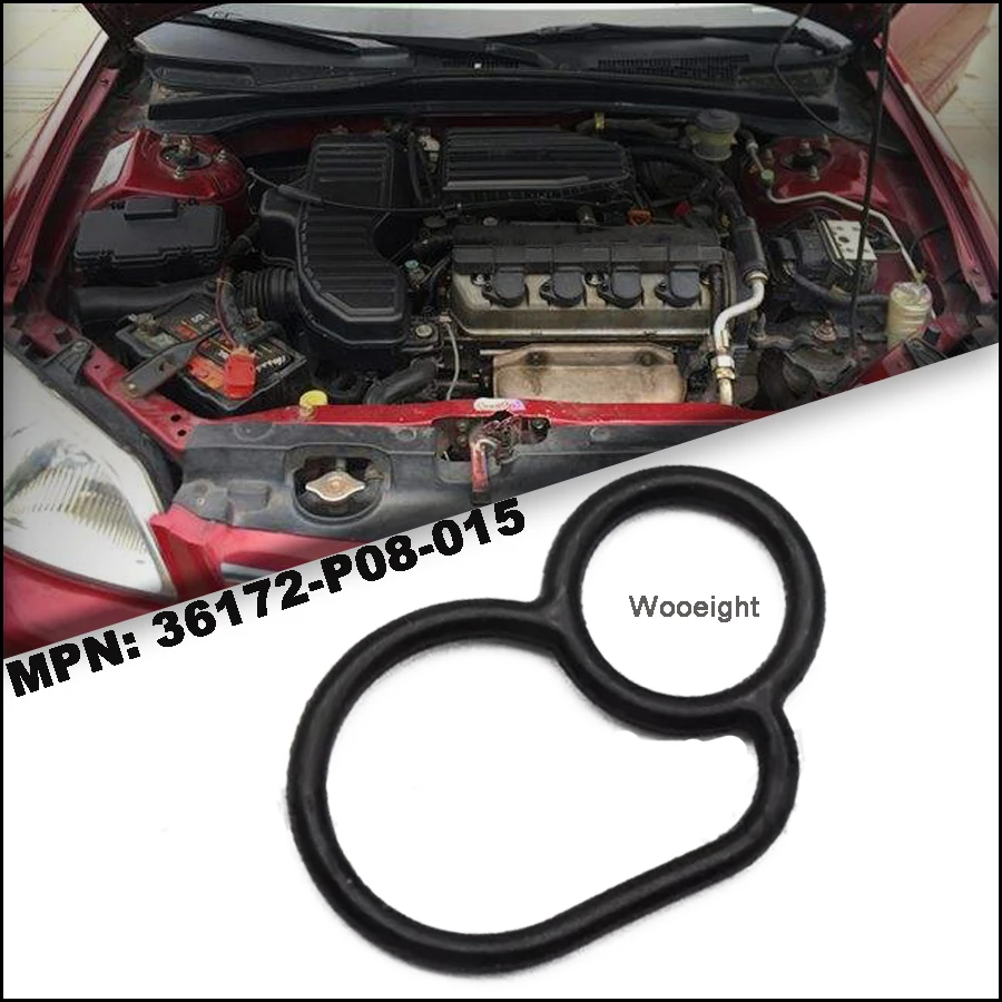 36172-P08-015 Solenoid Spool Valve Gasket Filter Screen Seal VTEC VTC Valve Gasket For Honda Civic 1.7 V-TEC engines 2001 - 2005 (1)