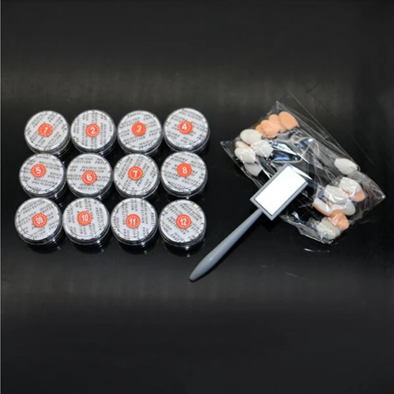 

Magic Mirror Powder Dust UV Gel Polish Nail powder 1 Pcs 3D Effect Cat Eye Magnet + 12 color Cat Eye Powder + 12 Pcs Brushes