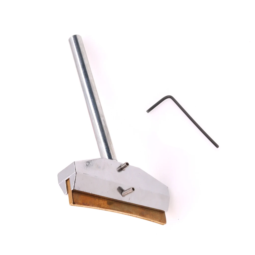 Steel Guitar Fingerboard Fret Press Caul Luthier Tool for Guitar Bass Parts Repair Tool 115 x 65 x 18mm