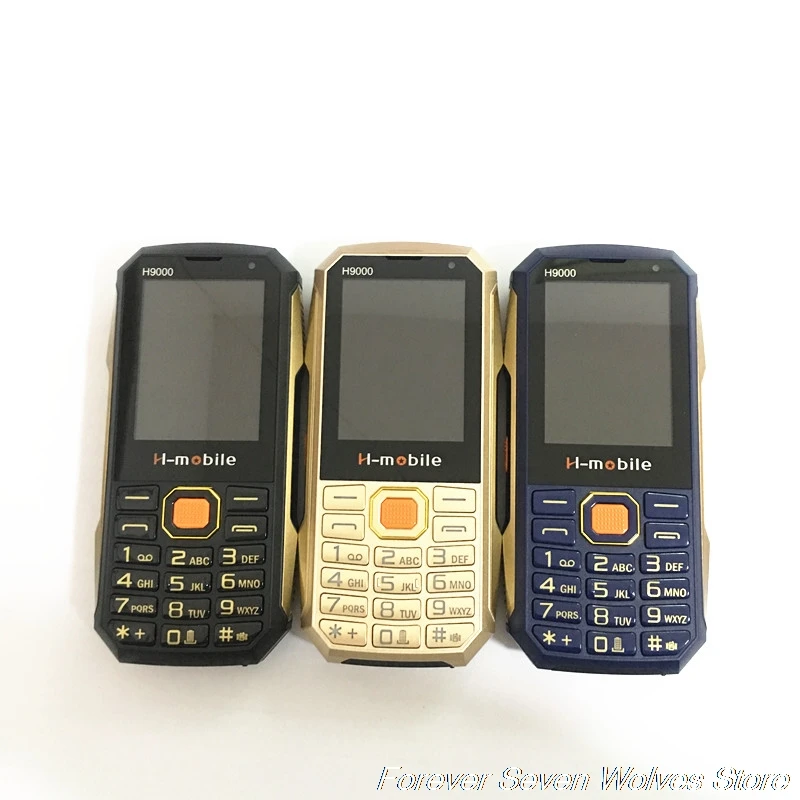 H Mobile H9000 кнопочные сотовые телефоны с FM Java Bluetooth 20000 мАч двойная камера супер
